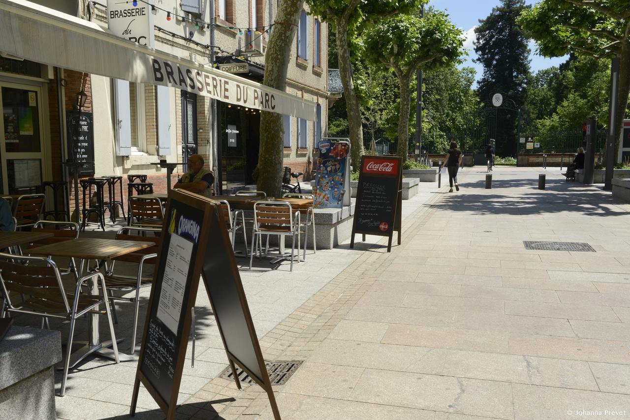 Hotel Brasserie Du Parc Albi Exterior photo